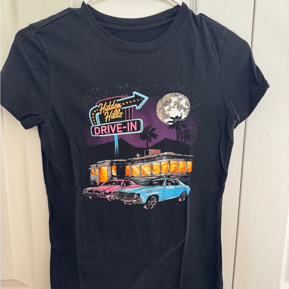 Aeropostale Black Classic Crew Tee